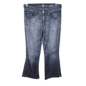 7 For All Mankind Women's Jeans Ginger Denim Size 30 Flare Bootcut Pants